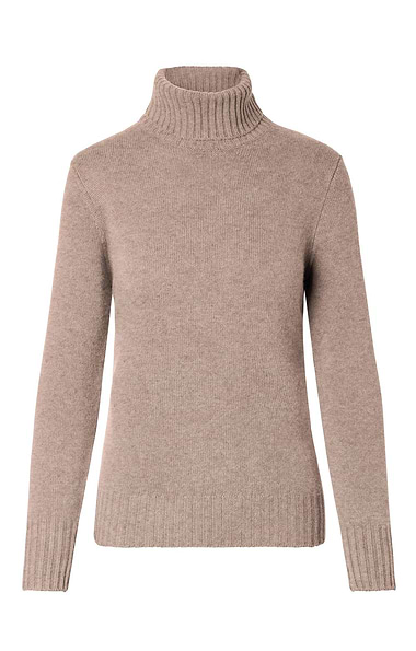 Ladies Chunky Roll Neck