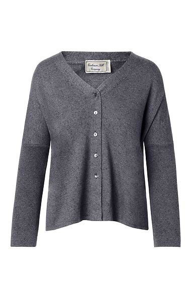 Ladies Cashmere Silk Oversized Cardigan