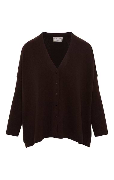 Ladies Cashmere Silk Oversized Cardigan