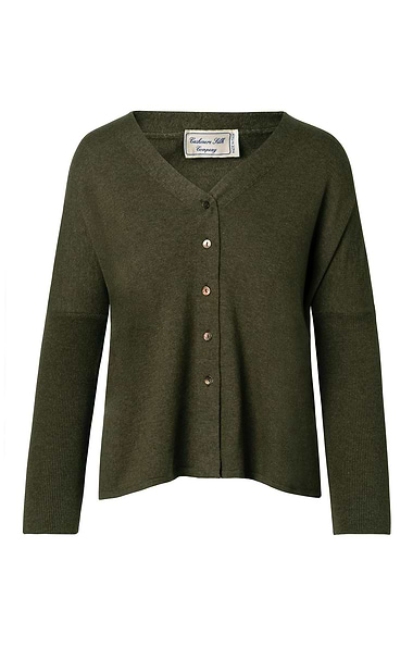 Ladies Cashmere Silk Oversized Cardigan