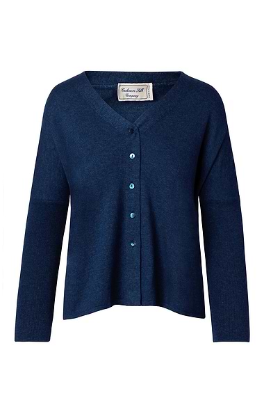 Ladies Cashmere Silk Oversized Cardigan