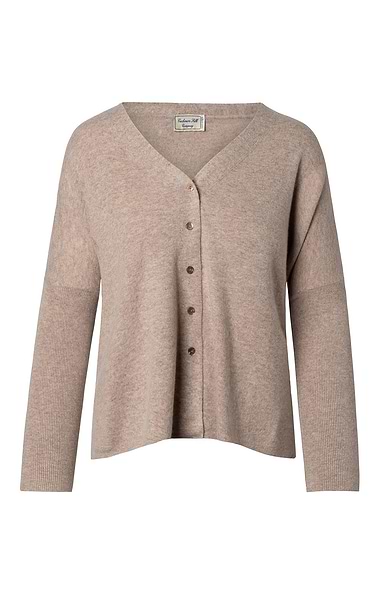 Ladies Cashmere Silk Oversized Cardigan