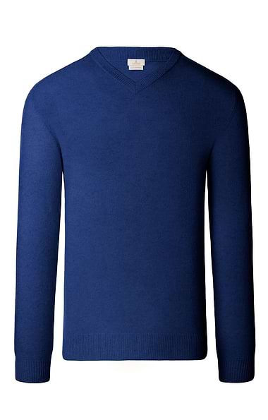 Men's Cashmere V-Neck Jumper