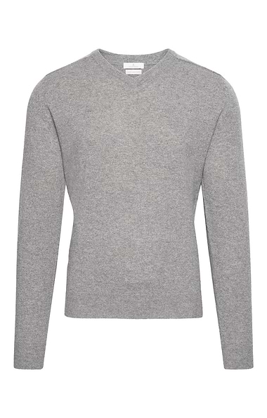 Men's Cashmere V-Neck Jumper