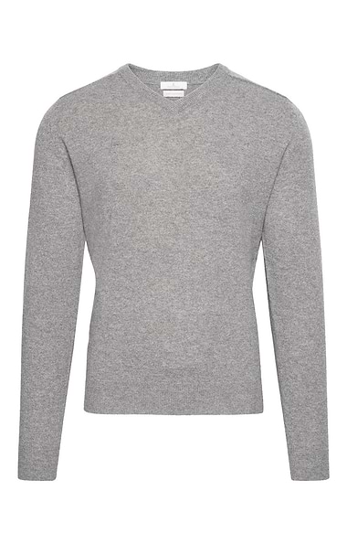 Men's Cashmere V-Neck Jumper
