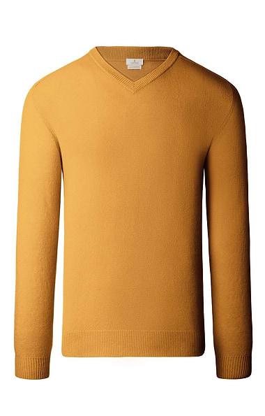 Men's Cashmere V-Neck Jumper