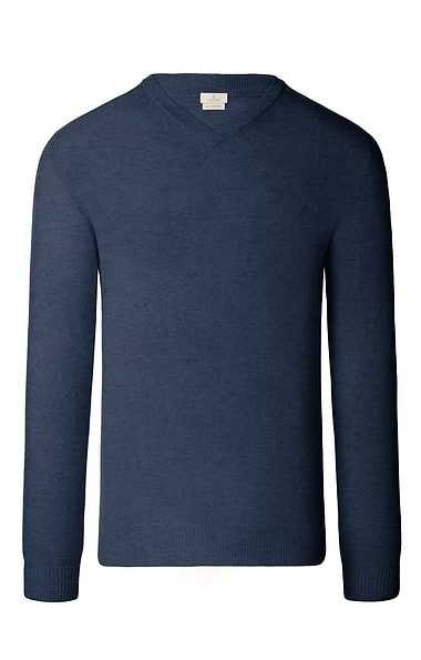 Men's Cashmere V-Neck Jumper