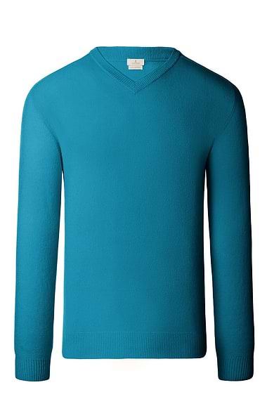 Men's Cashmere V-Neck Jumper