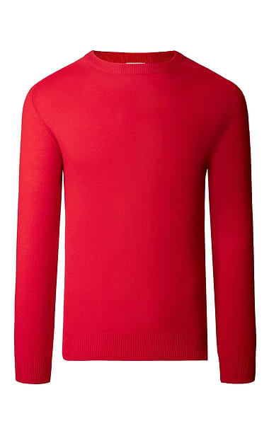 Men's Pure Cashmere Crew Neck Jumper