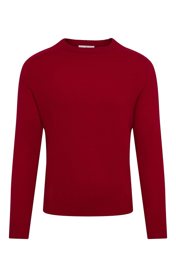Men's Pure Cashmere Crew Neck Jumper