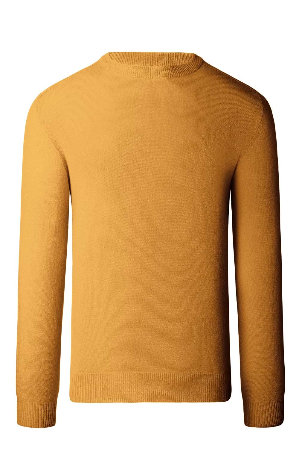 701 - 2-thread pure cashmere crewneck – Cashmeritaly GOLD PURE