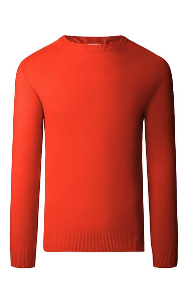 Men's Pure Cashmere Crew Neck Jumper
