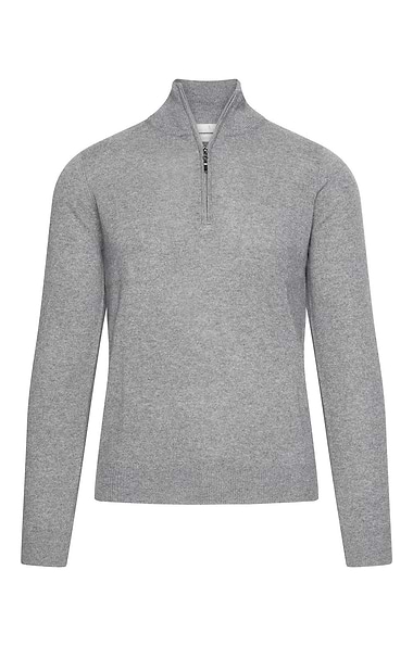 Men's Cashmere T-Zip