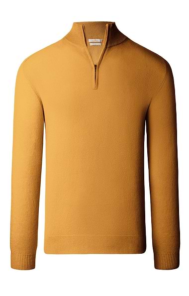 Men's Cashmere T-Zip