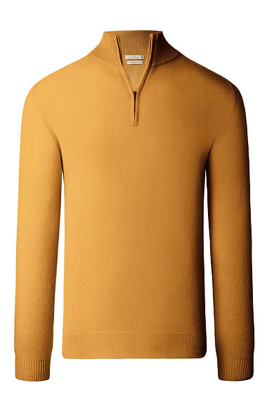 Men's Cashmere T-Zip