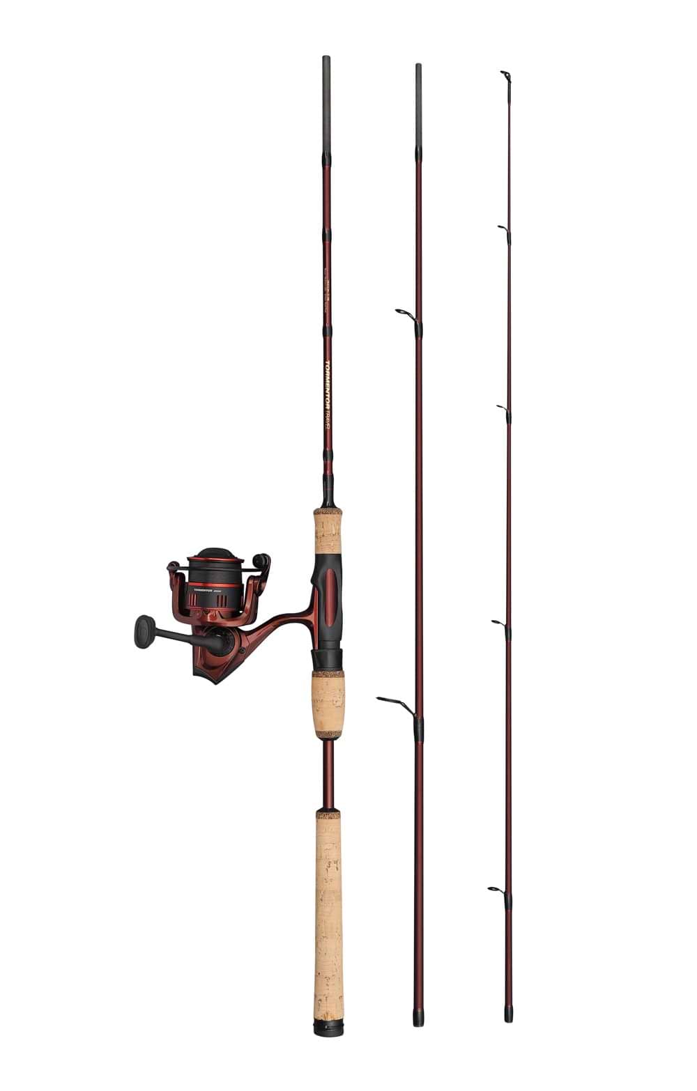 abu garcia cardinal bruiser spinning rod and reel combo 6'6" Veritas Fishing Combo, Smooth Operation Reel with 10 Stainless Steel Ball Bearings, Carbon Matrix Drag System, Graphite + Powerlux 100 Rod Blank Featuring an asymmetric body Abu Garcia Cardinal Spinning Combo
