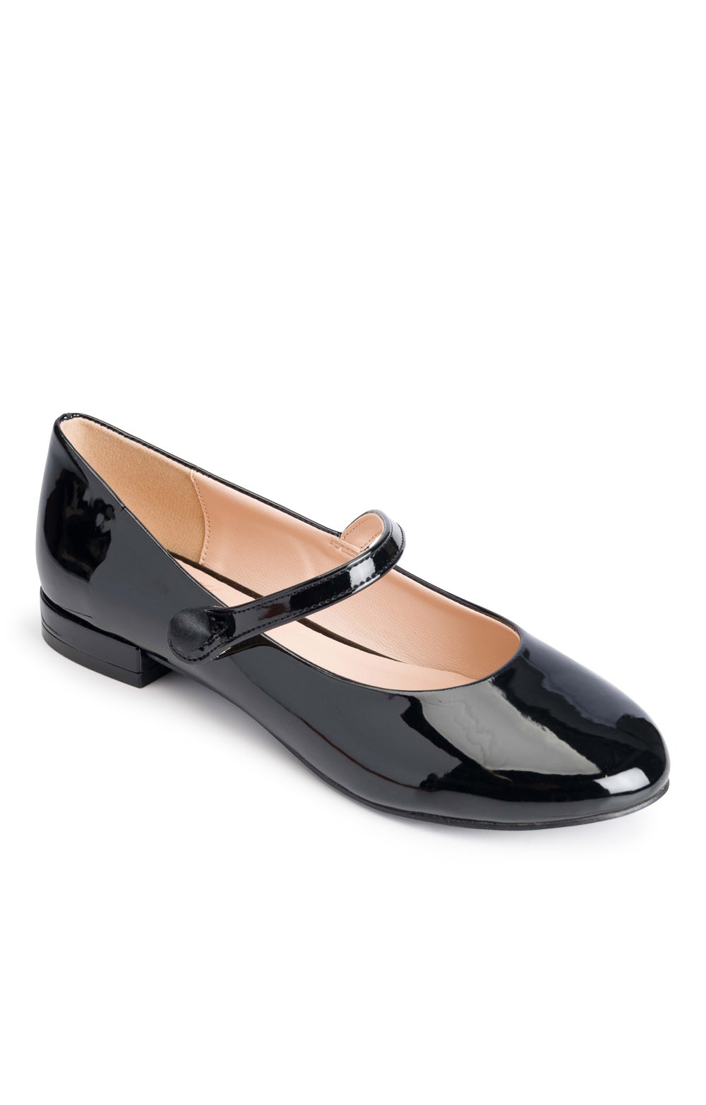 Ladies Mary Jane Patent Pumps, Red - House of Bruar