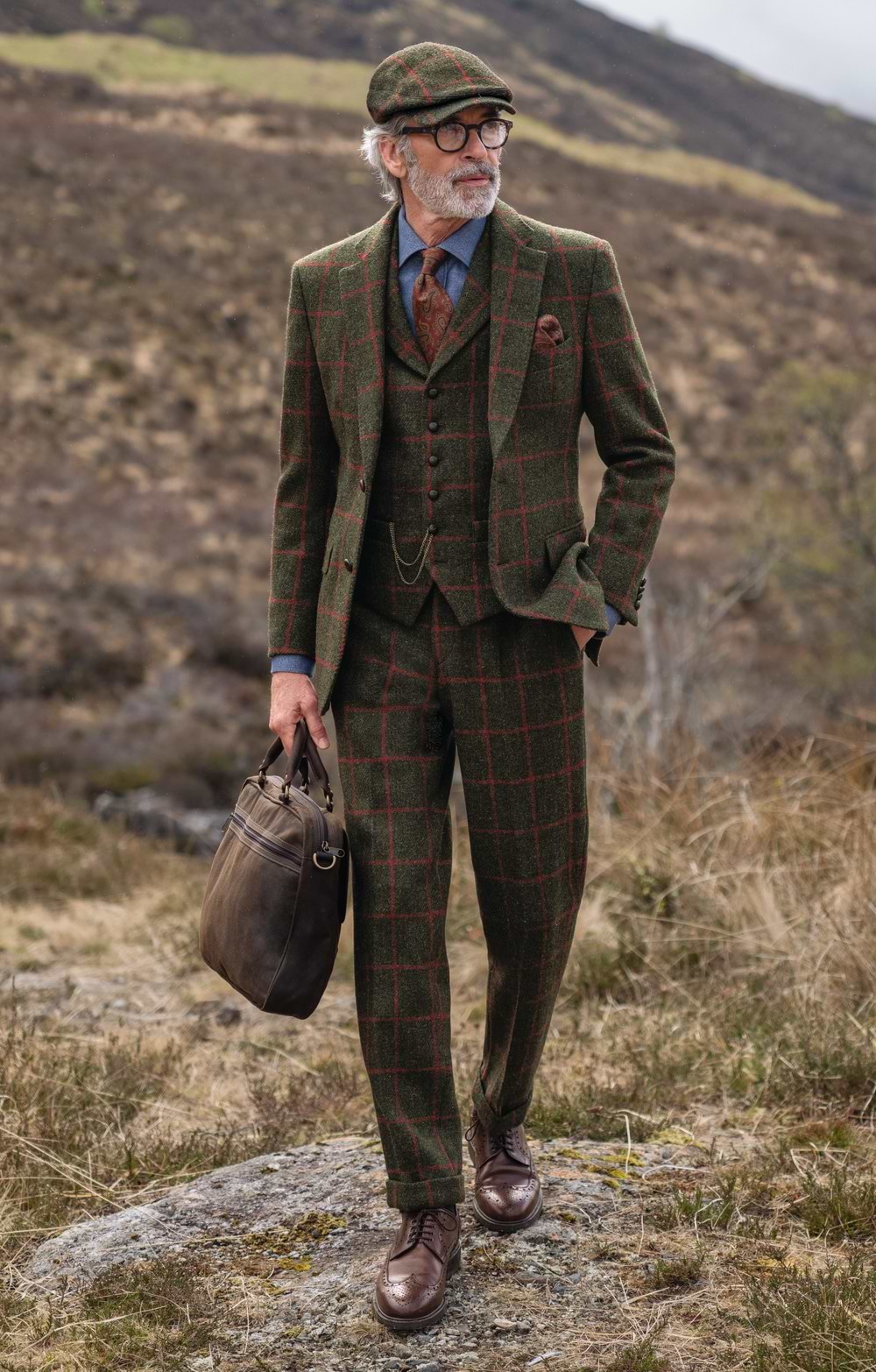 Men's Harris Tweed Trousers