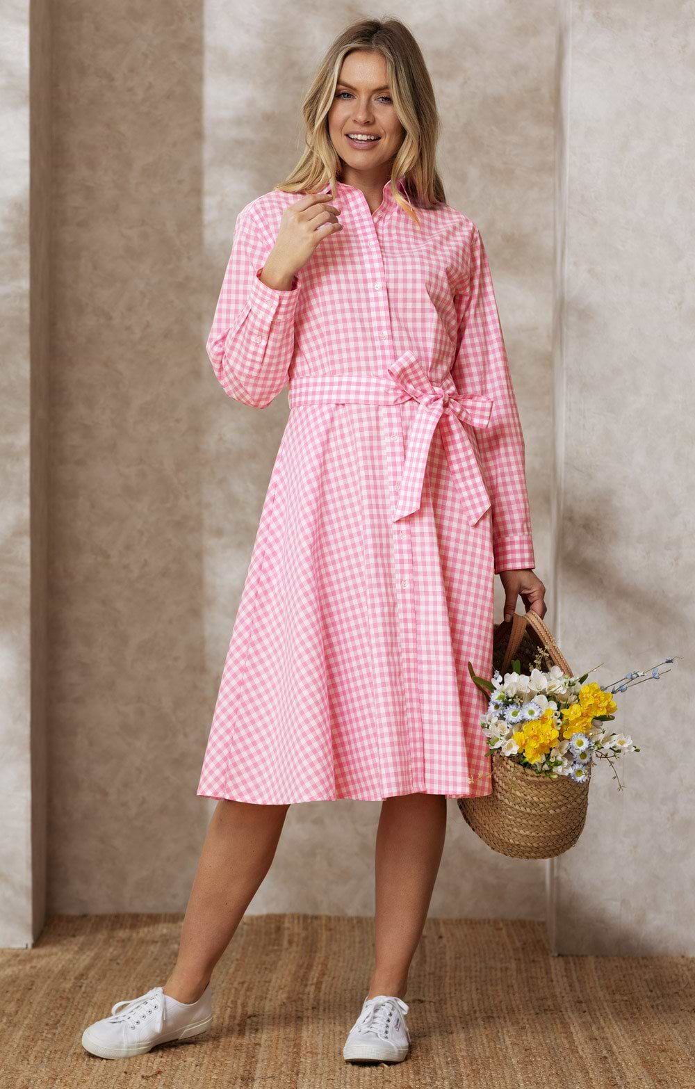 Ladies Seasalt Fen Violet Dress, Red - House of Bruar