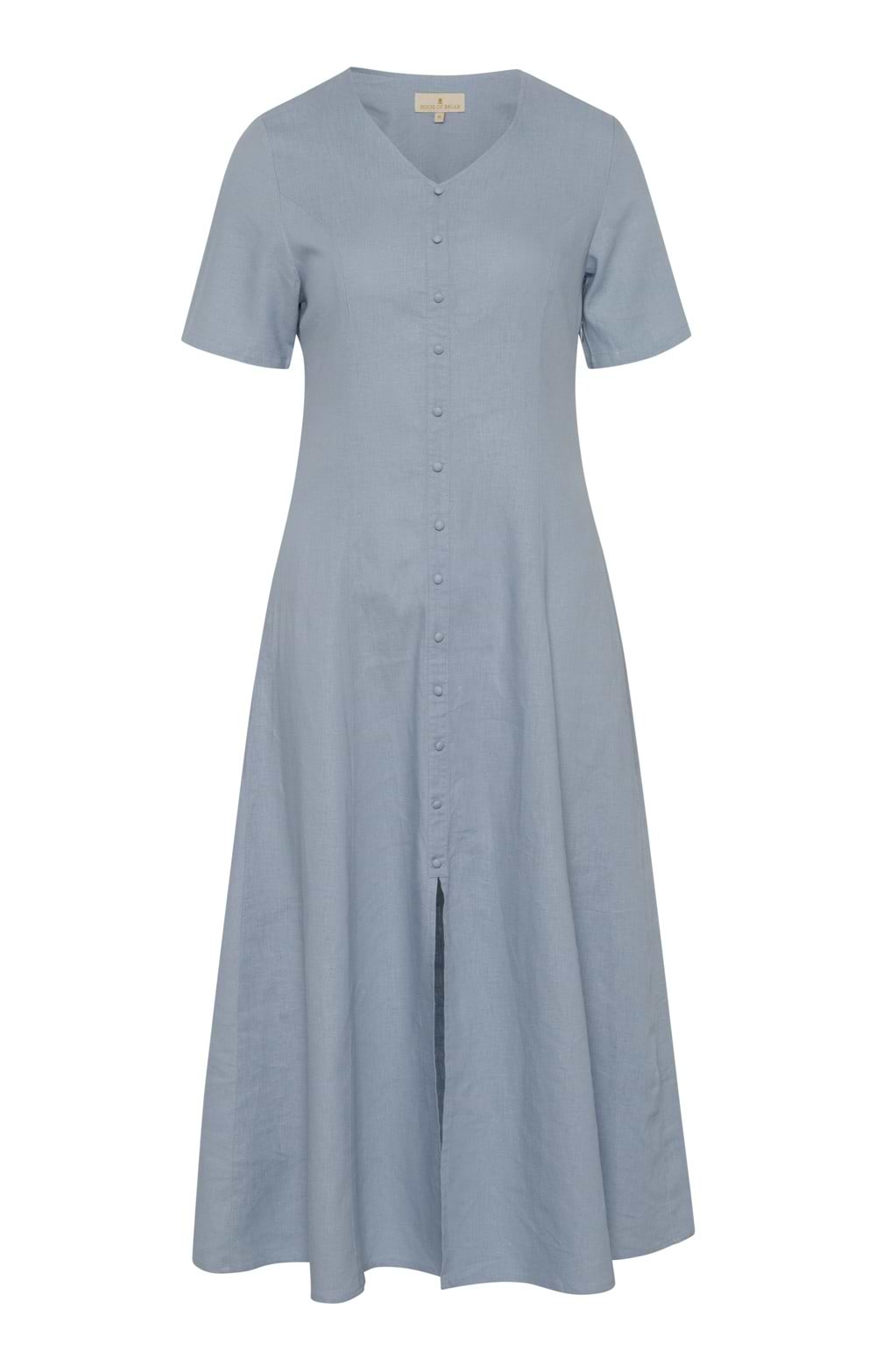 Ladies Tommy Hilfiger Textured Linen Shirt Dress - House of Bruar