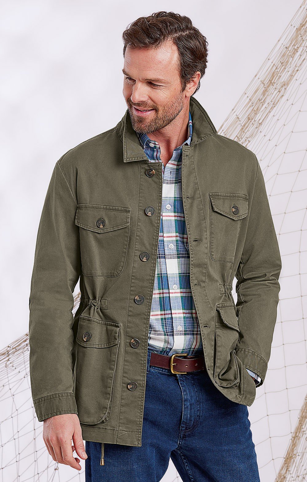 Men s G9 Harrington Jacket - House of Bruar