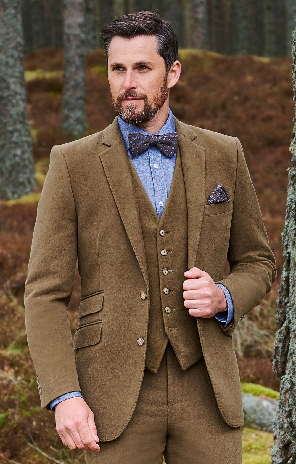 Men's Hackett London Country Velospeed Jacket, Brown - House of Bruar