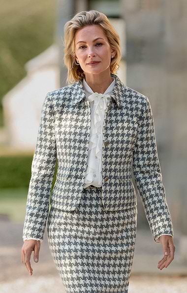 Ladies Houndstooth Dunkeld Jacket