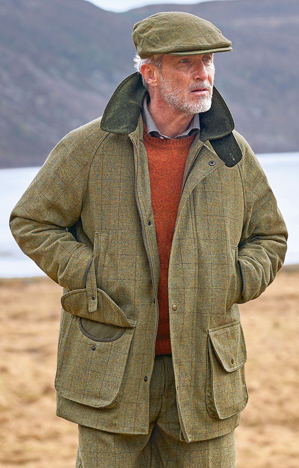 Fjallraven Expedition Pack Down Hoodie, Green - House of Bruar