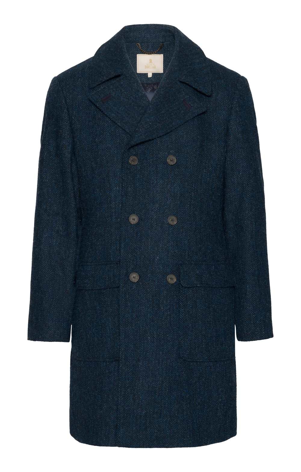 Men's Harris Tweed® 3/4 Raglan Coat - House of Bruar