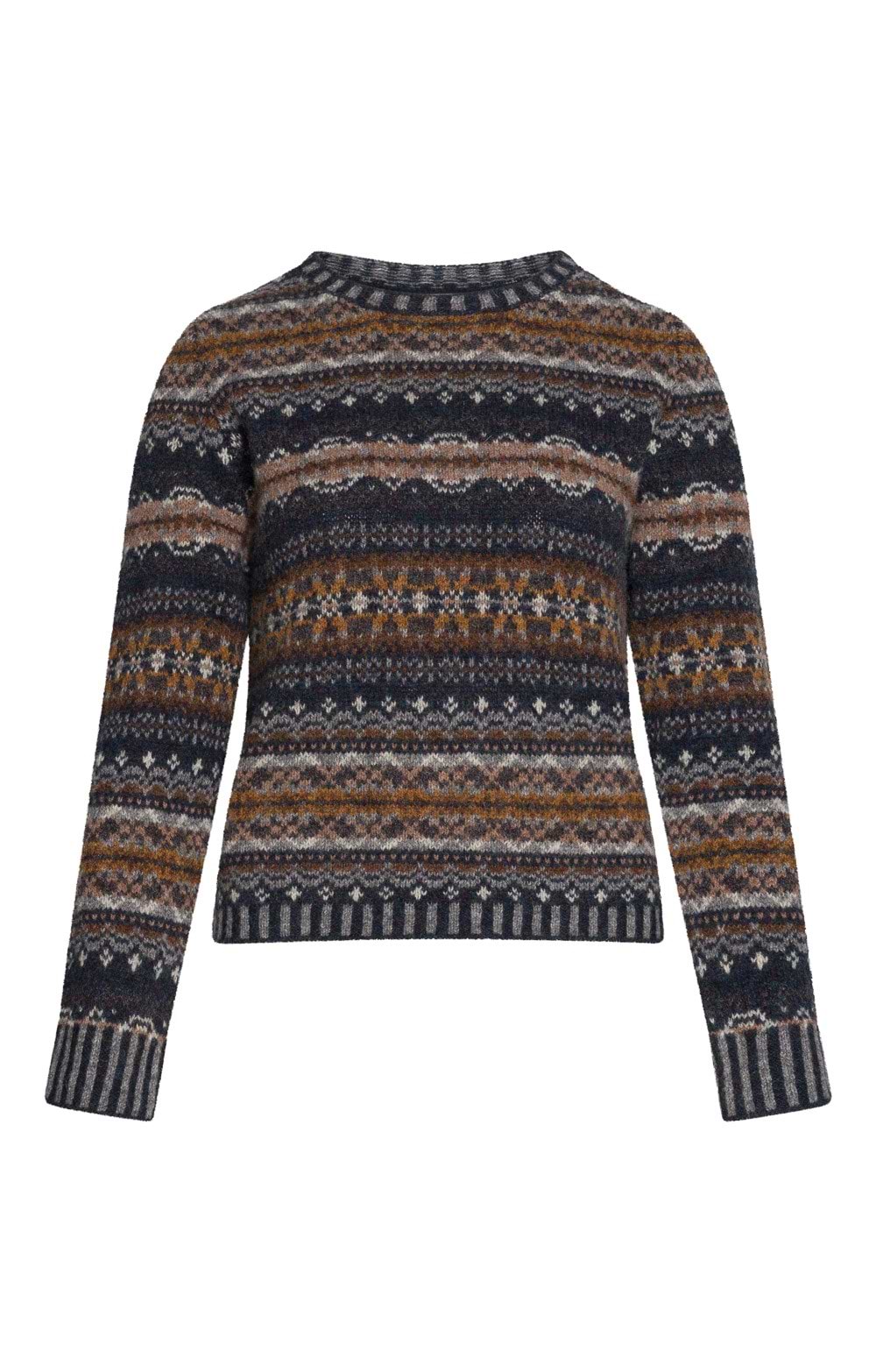 Ladies Pachamama Pure Wool Fox Jumper - House of Bruar